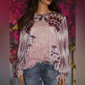 Anthropologie Miranda Peasant Blouse - Small